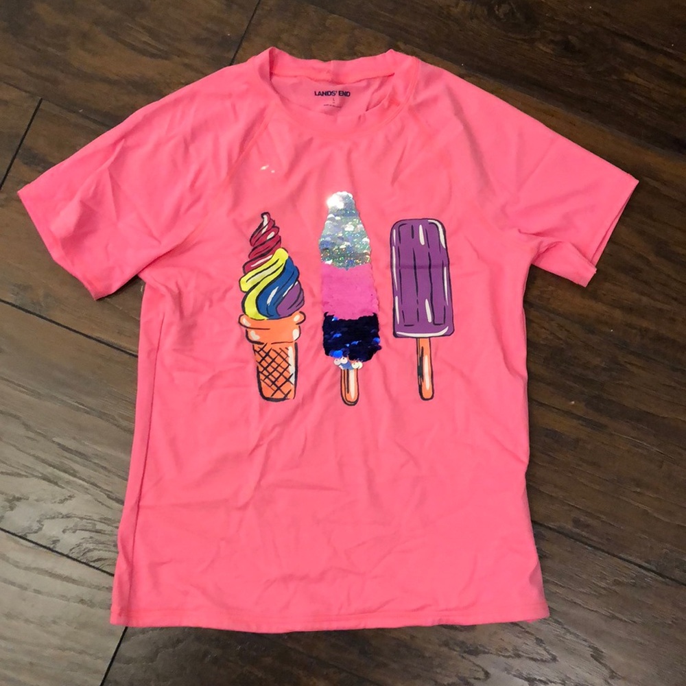 EUC Lands’ End UPF50 Girls Rashguard
